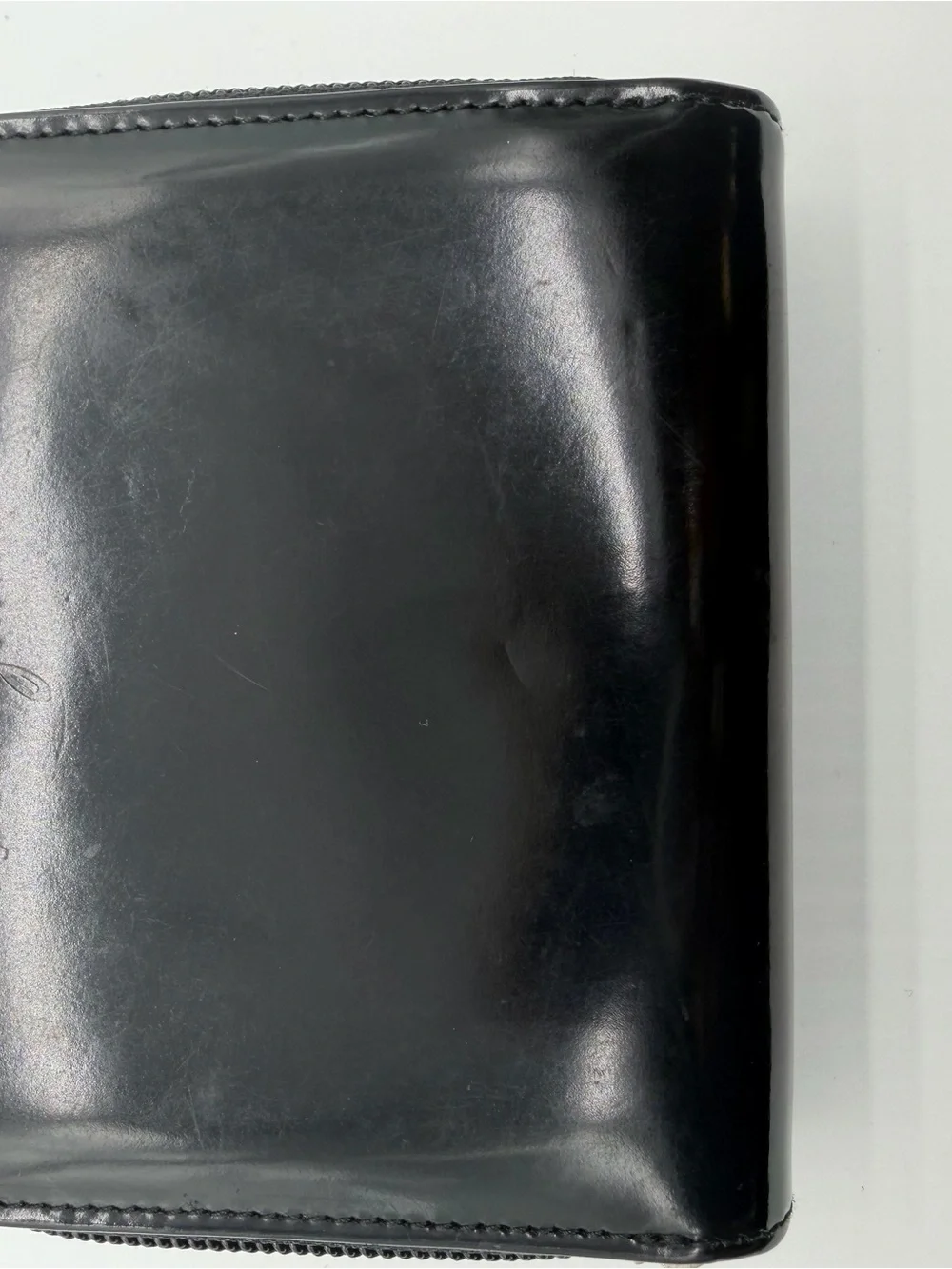 Salvatore Ferragamo Black Leather Men's Wallet